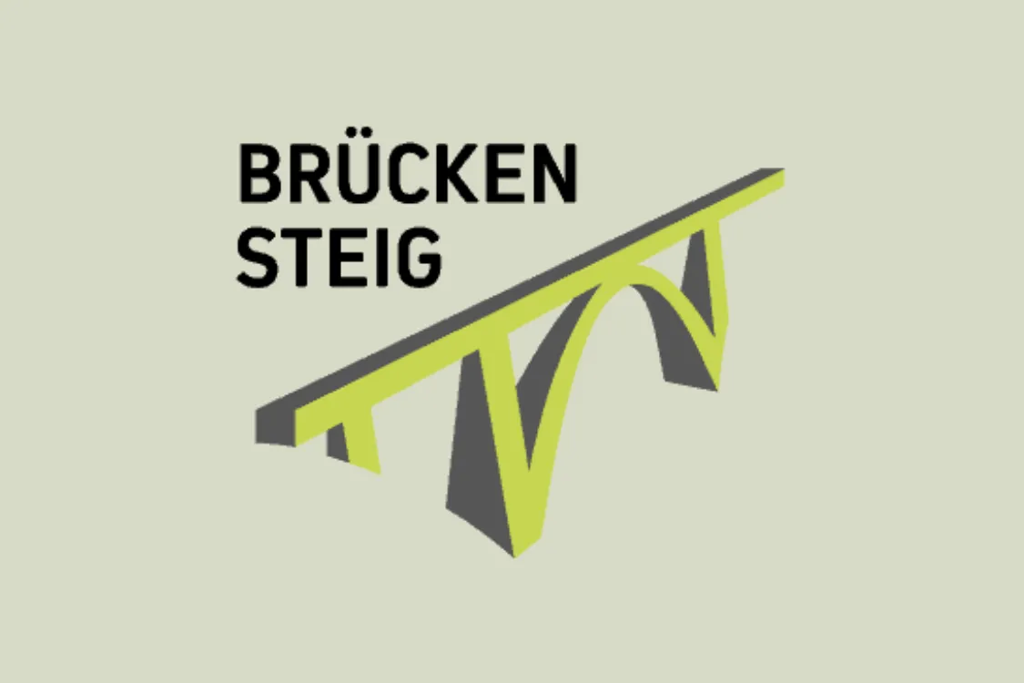 Die Wortmarke des Veranstaltungsprogramms Brückensteig.